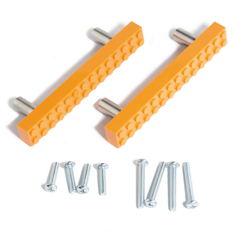 Orange Drawer Pulls