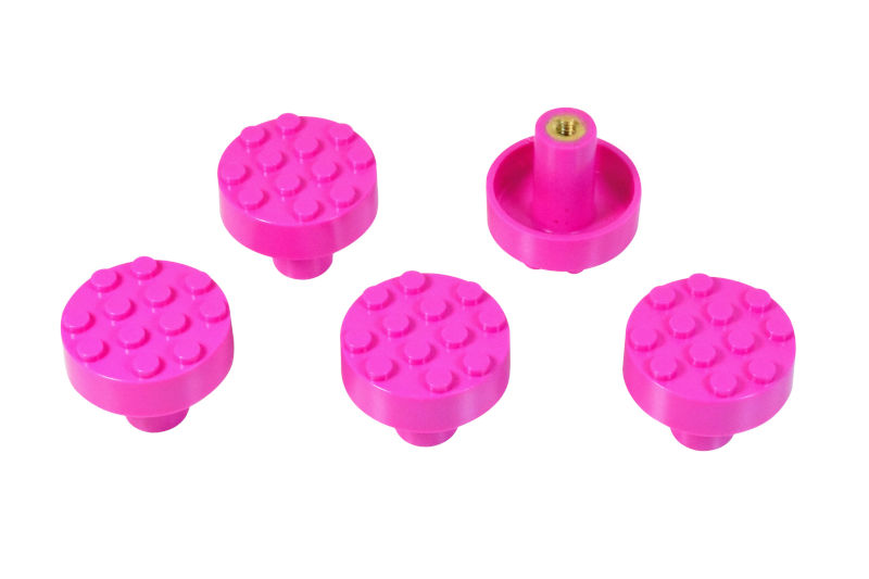 Hot Pink Drawer Knobs