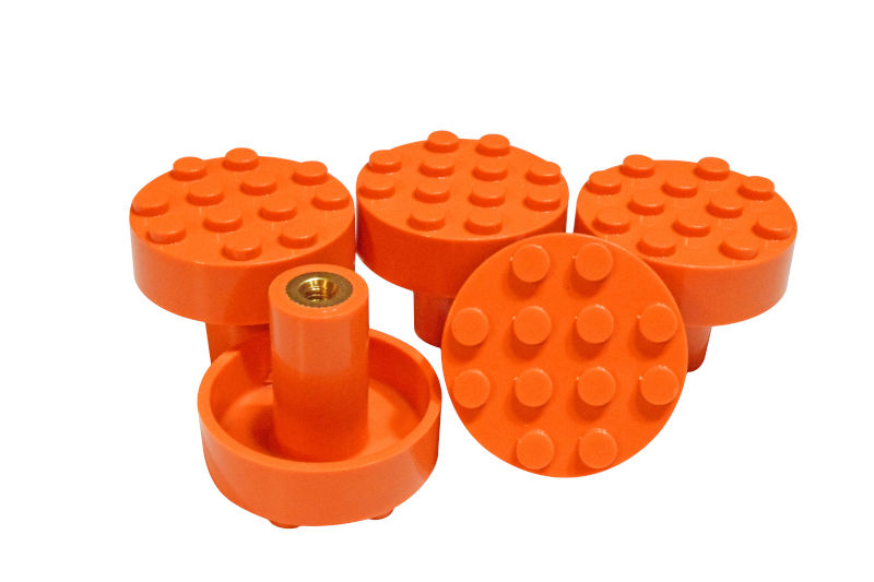 Orange Drawer Knobs