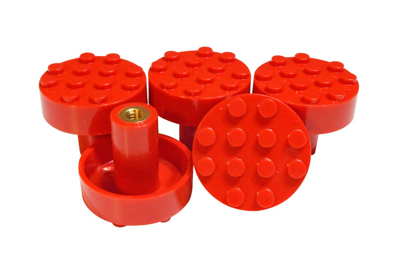 Red Drawer Knobs