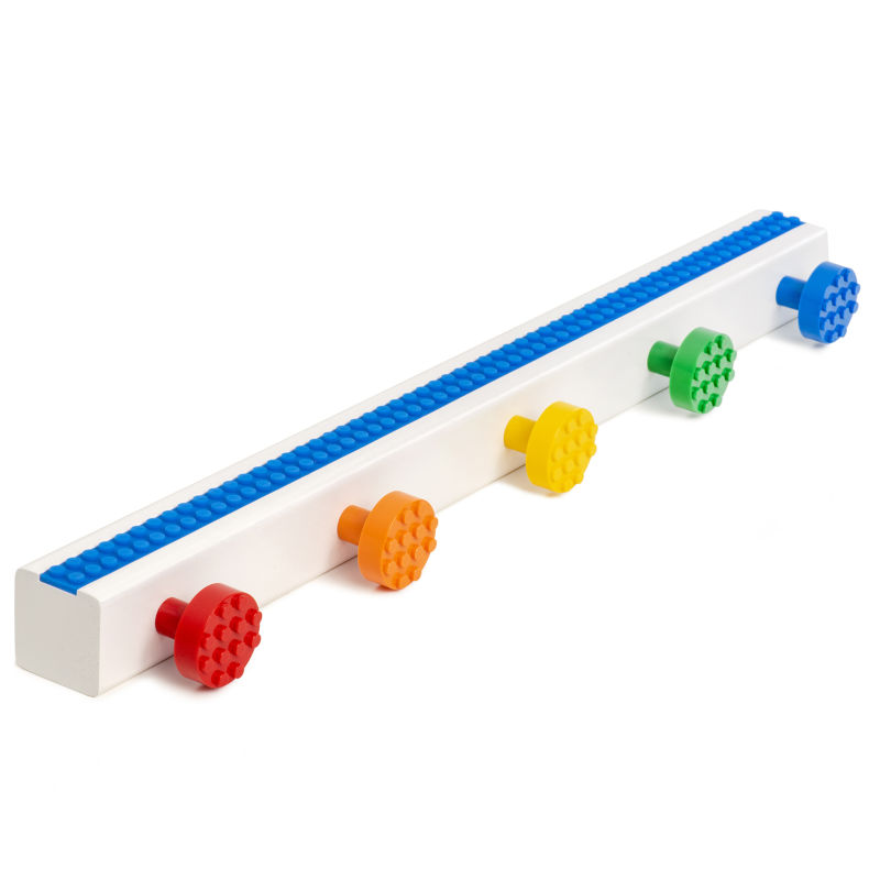 Classic Minifigure Shelf and Wall Hooks