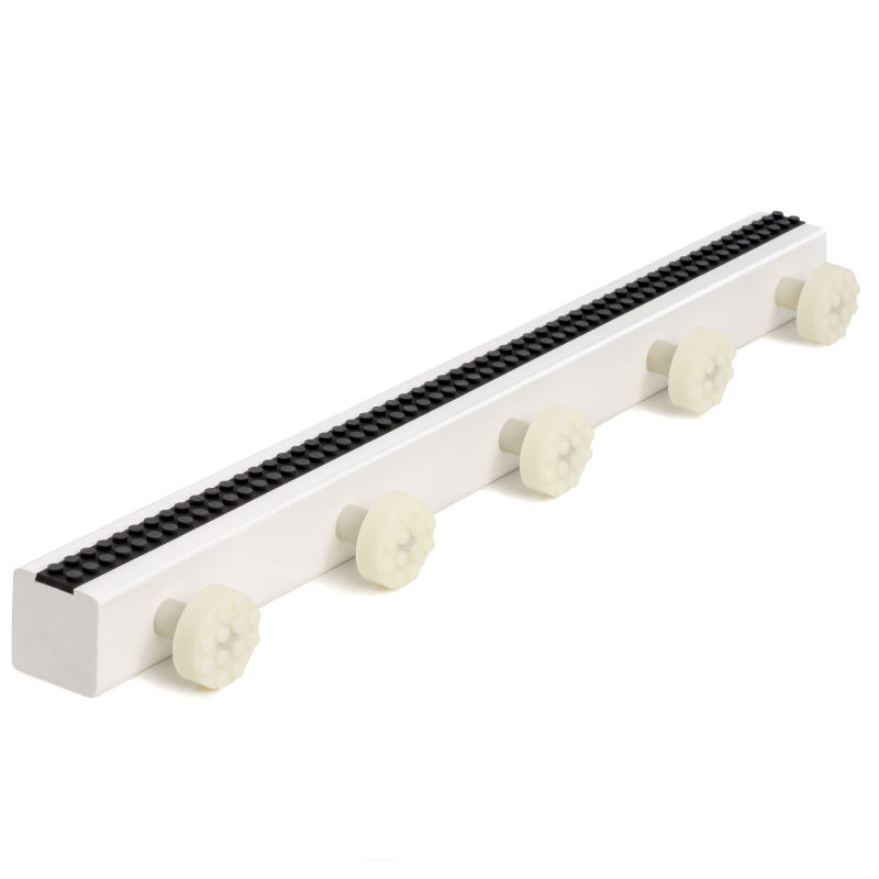 Glow in the Dark Minifigure Shelf and Wall Hooks