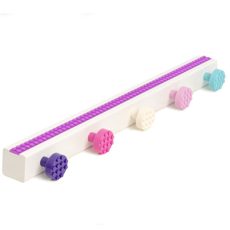 Unicorn Minifigure Shelf and Wall Hooks